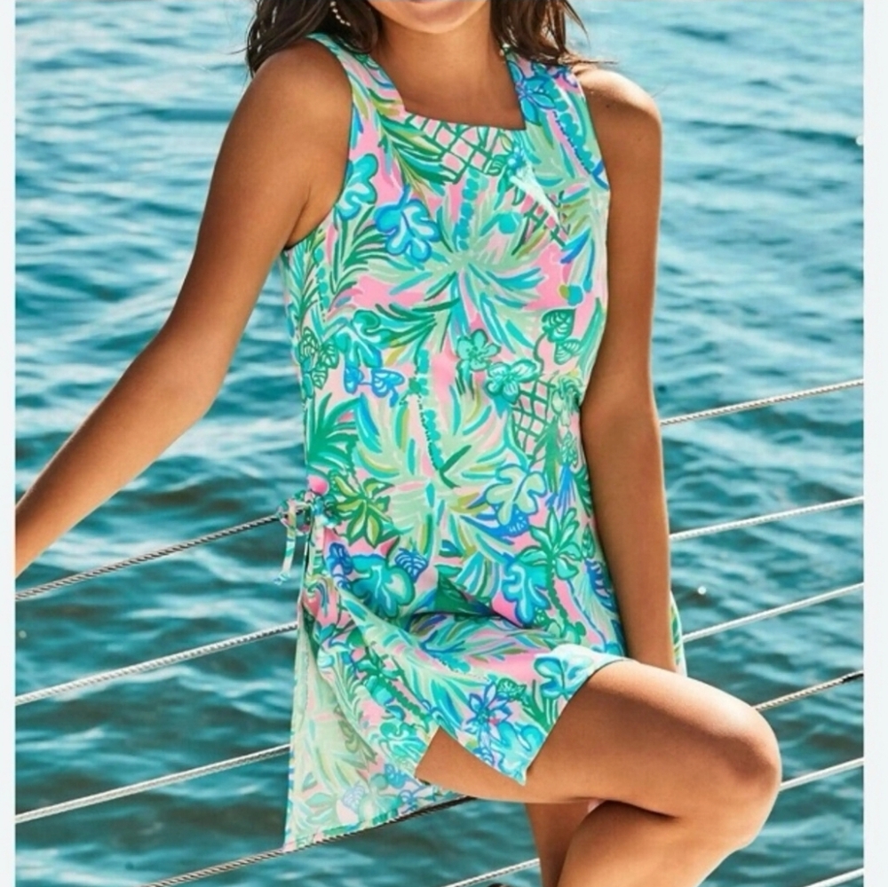 Lilly Pulitzer Sammi Skort Romper Resort White Toucan Do It Better NWOT Size 00